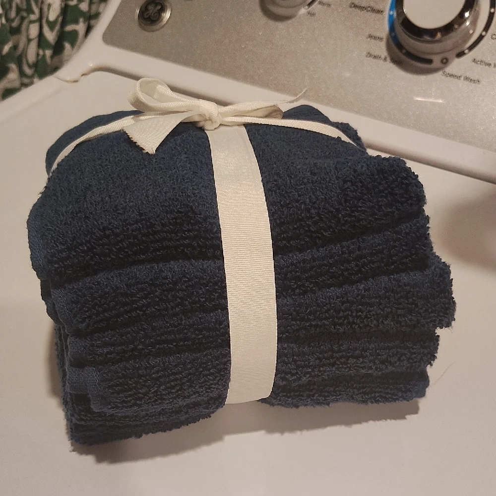 New Egyptian Cotton Washcloth Set Hotels Style